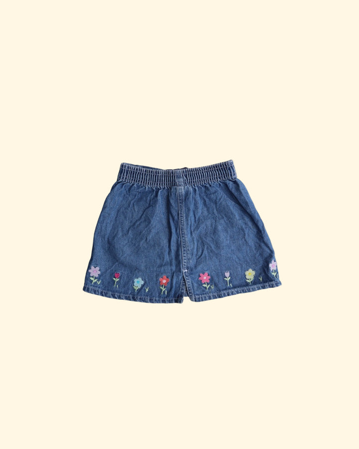 Vintage denim skirt