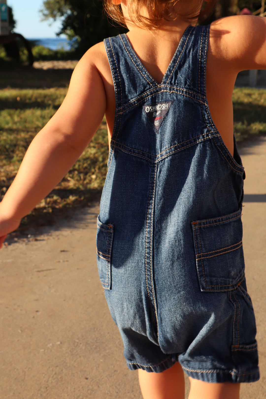 Oshkosh short denim overalls
