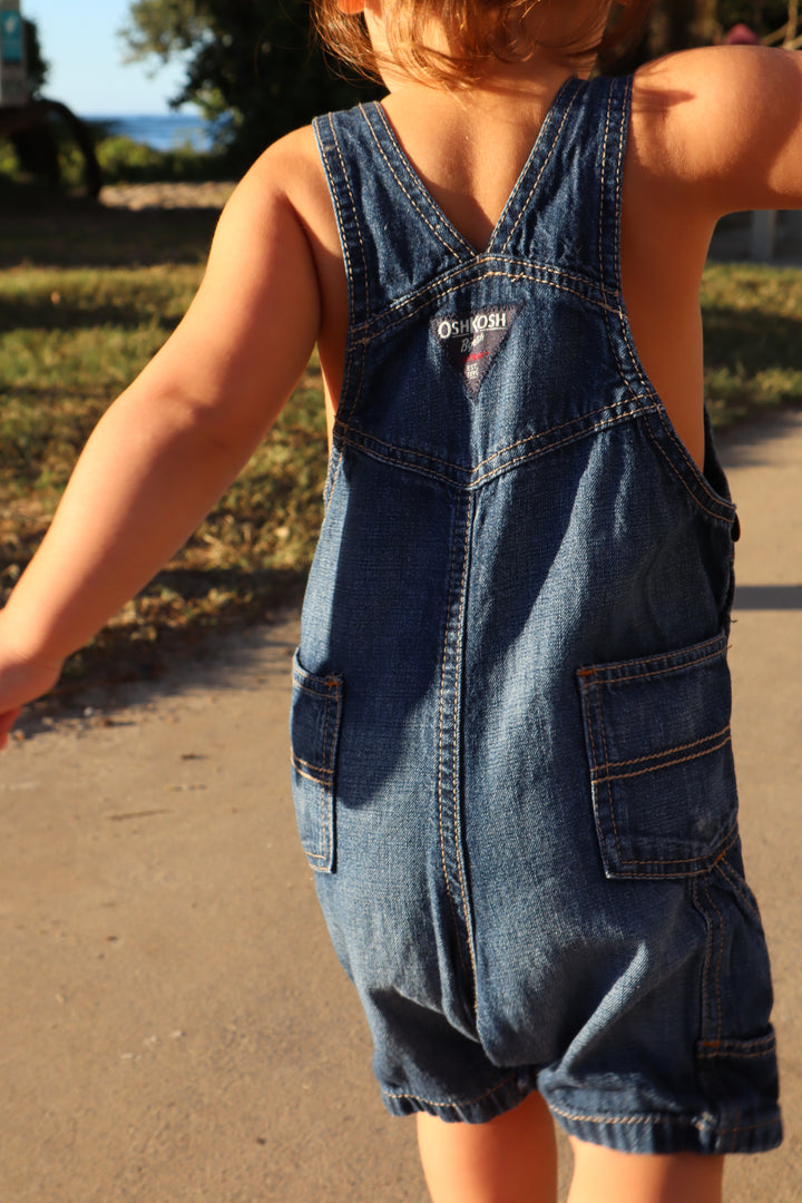 Oshkosh short denim overalls