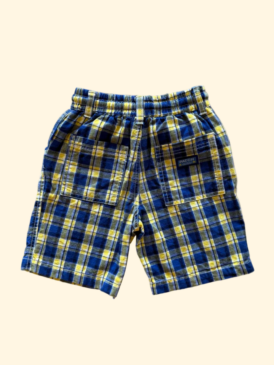 Pumpkin Patch checkered shorts - 1Y