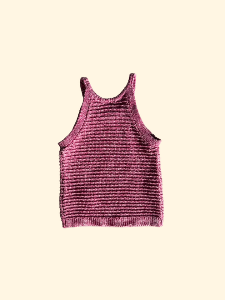 Oshkosh sparkly pink crop - 18M