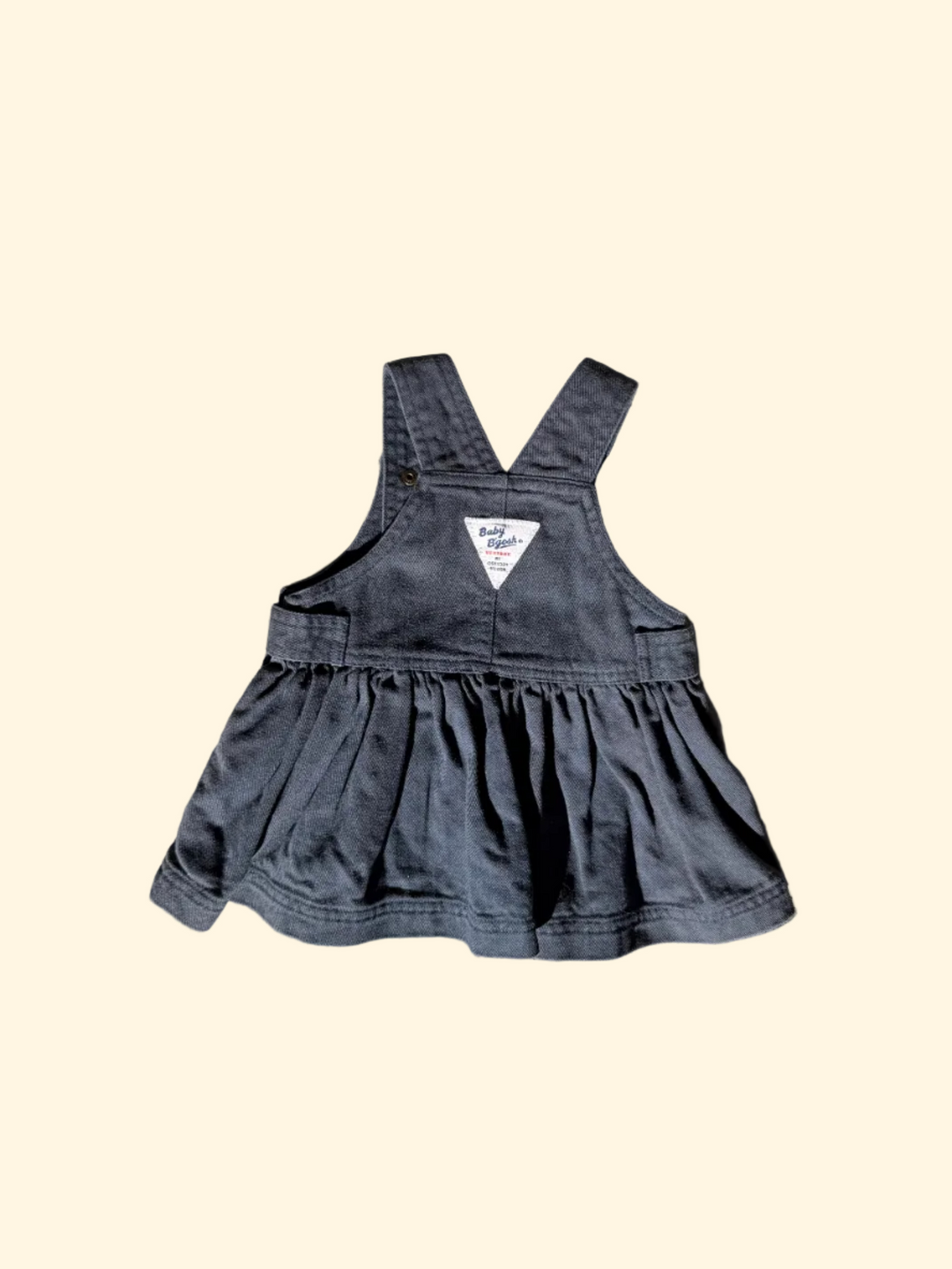 Baby B'gosh navy denim dress - 3M