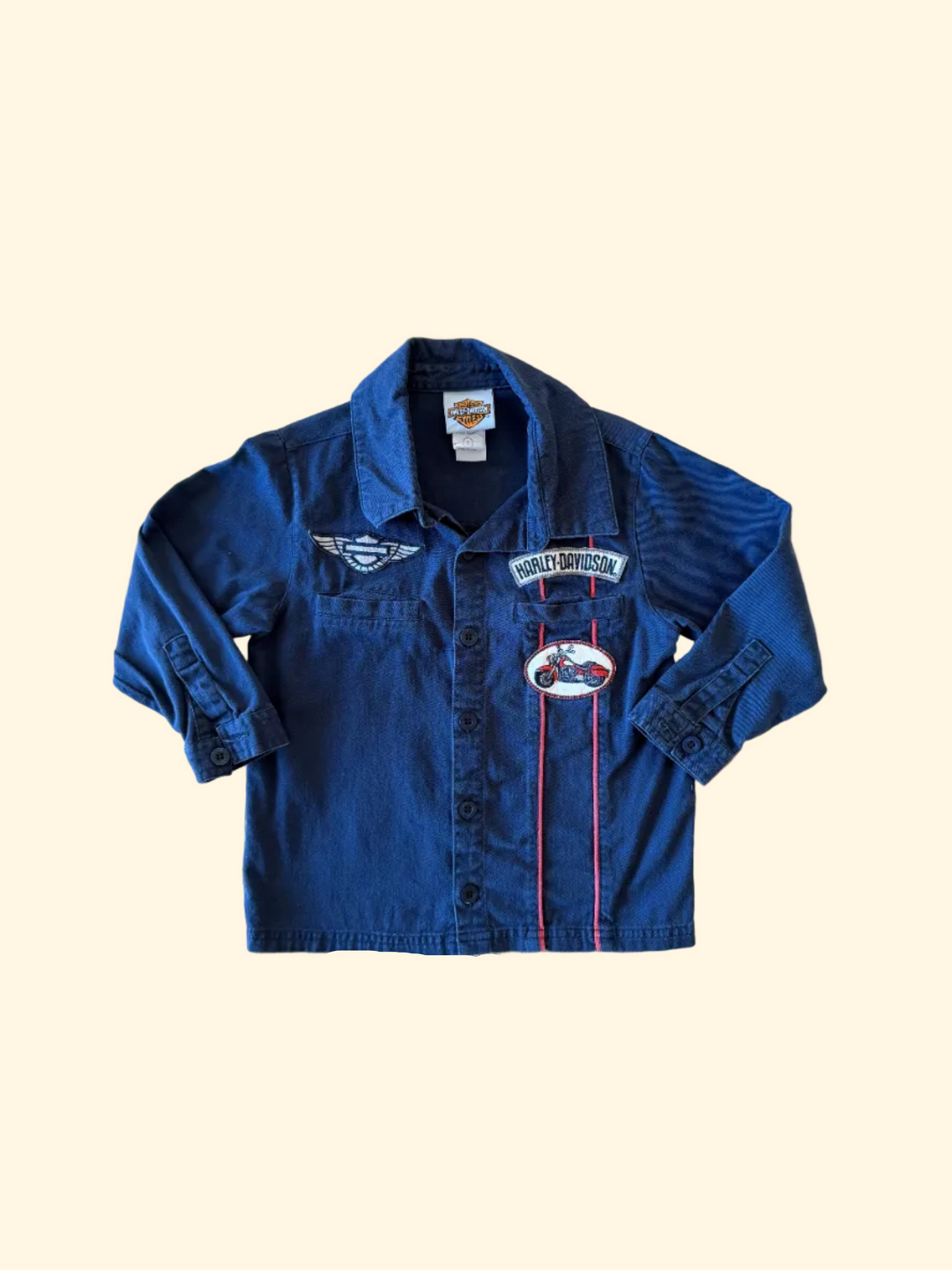 Harley Davidson outerwear shirt - 5Y
