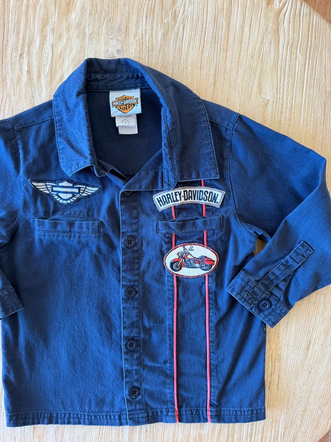 Harley Davidson outerwear shirt - 5Y