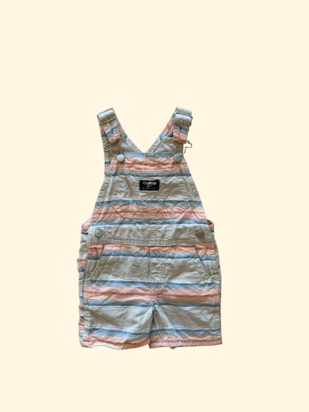 Oshkosh pastel overalls - 18M