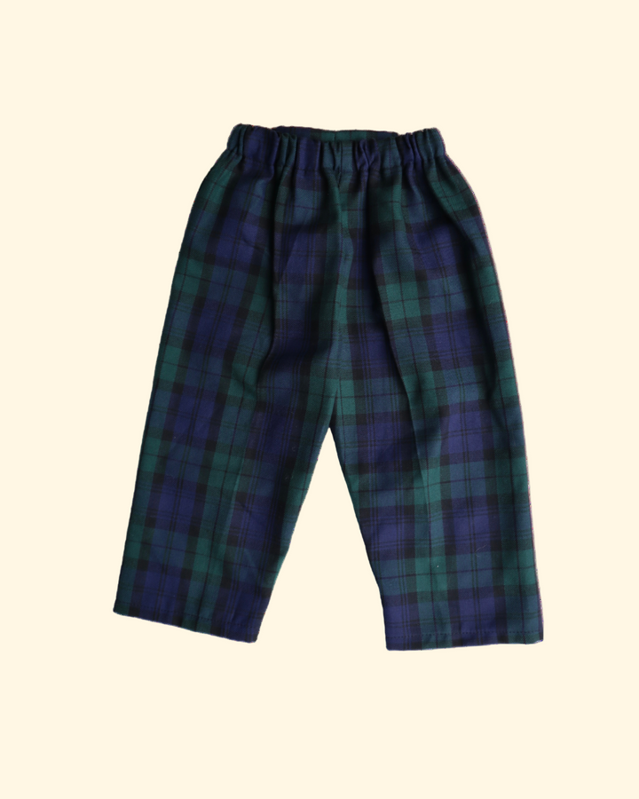 Traditional tartan pants