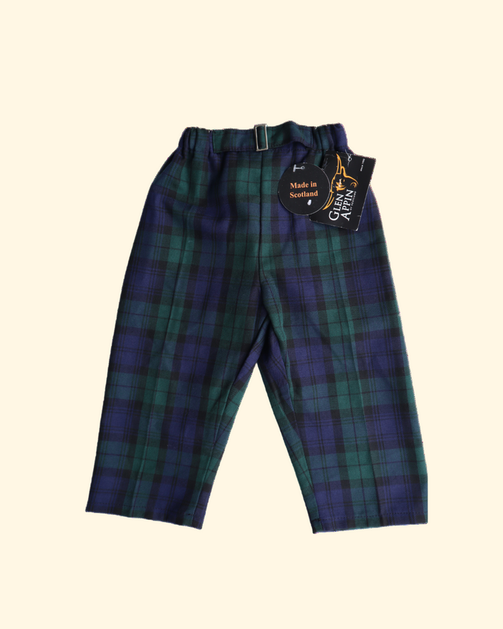 Traditional tartan pants