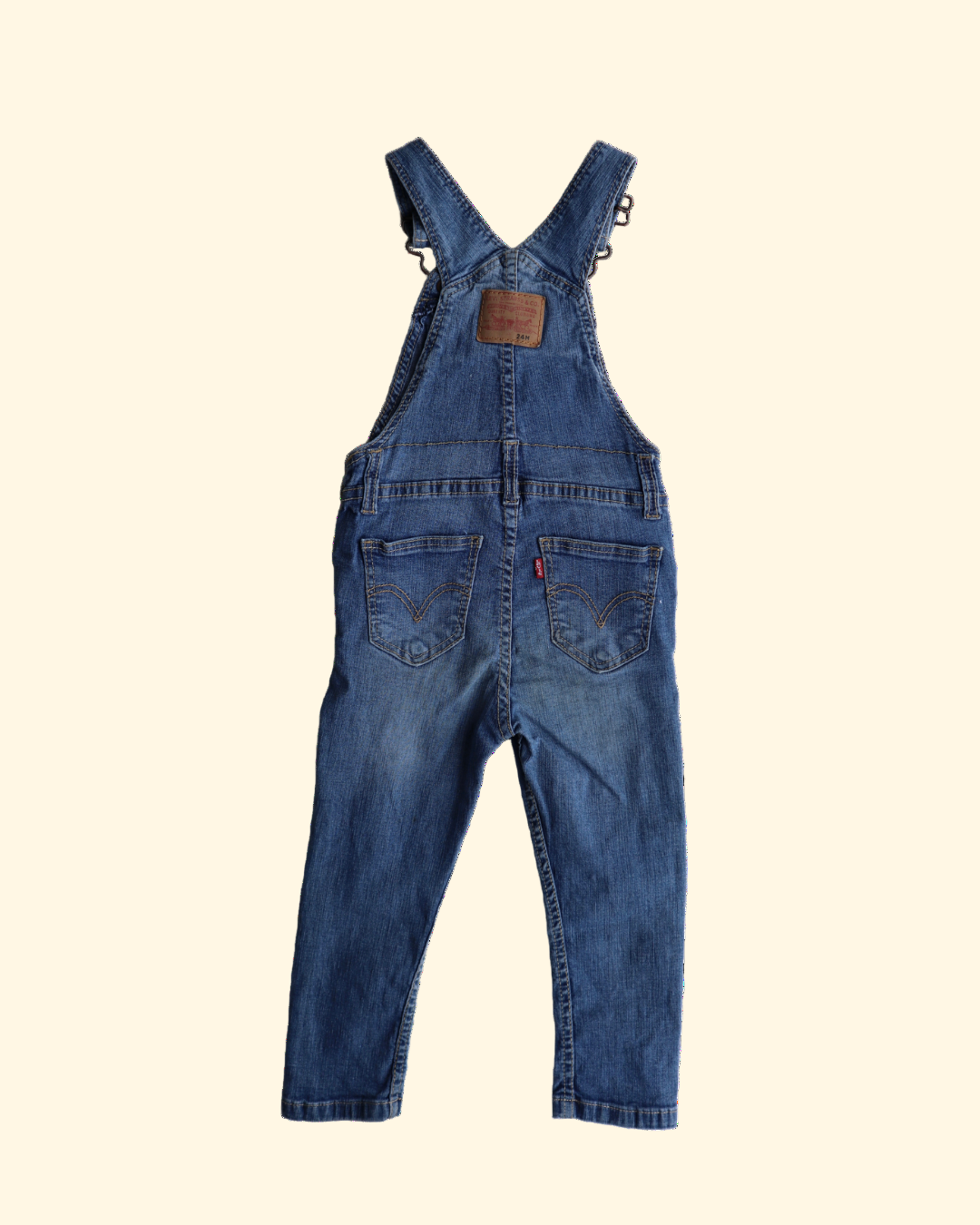 Levis skinny leg overalls