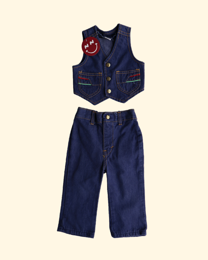 Vintage girls Denim set