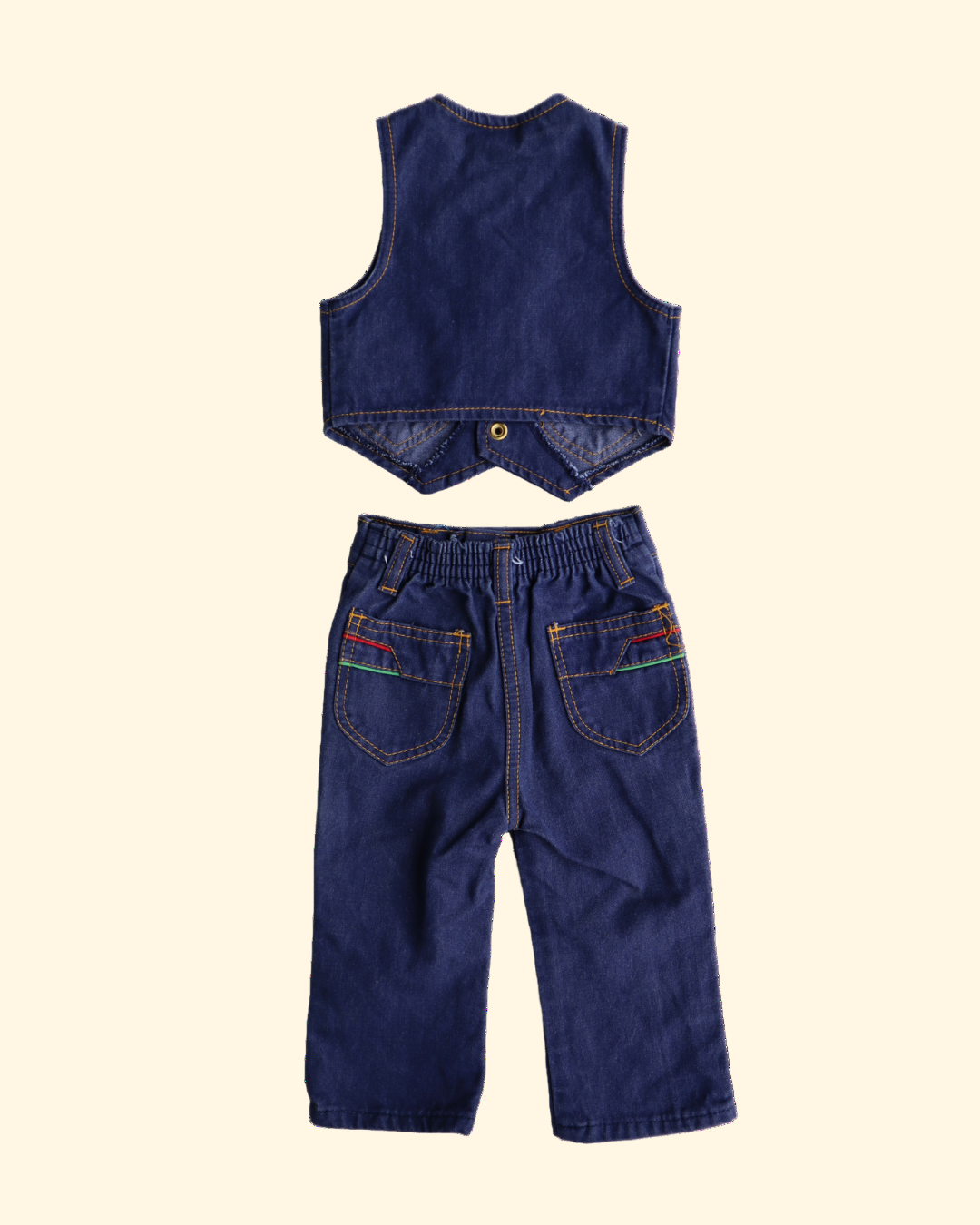 Vintage girls Denim set