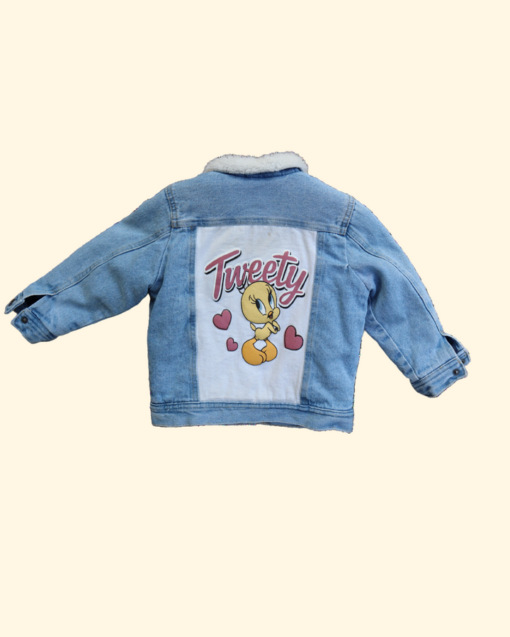 Tweety bird denim jacket